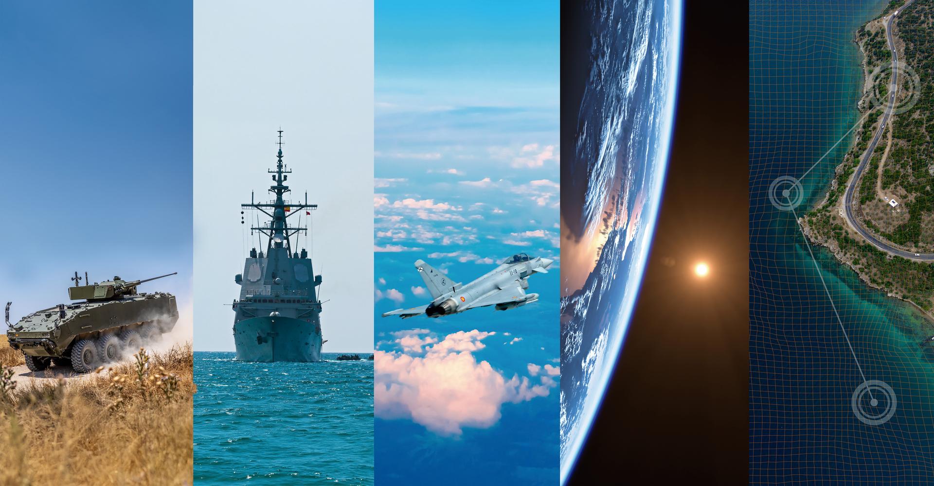 Technologies in the five Defence domains: Indra Group in FEINDEF